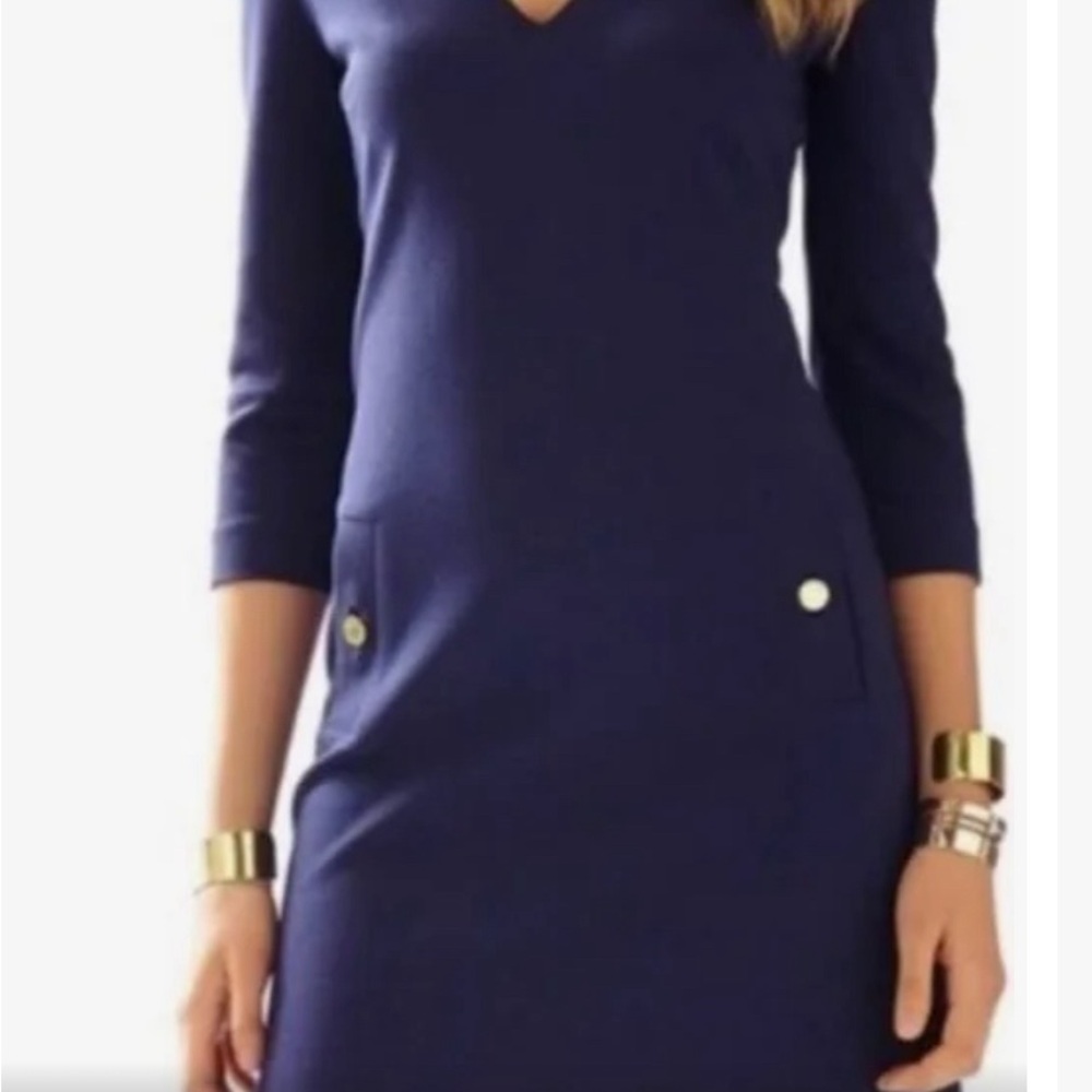 Lilly Pulitzer Charlene v neck mini dress